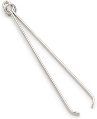 iayokocc مشابك معدنية للخيوط، إبرة بودكين، خيط مرن، مشبك ملاقط ذاتي القفل لحزام الخصر، أداة خياطة خيط يدوية لشريط خيط سلس من خلال حلقة (5 قطع) in Kuwait