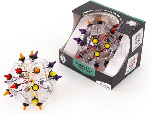 Brainstring Advanced - الجيل التالي الأصلي من Brainstring من الألعاب الحديثة - لعبة ألغاز ذهنية محمولة مناسبة للسفر للأعمار من 14 عامًا فما فوق in Kuwait