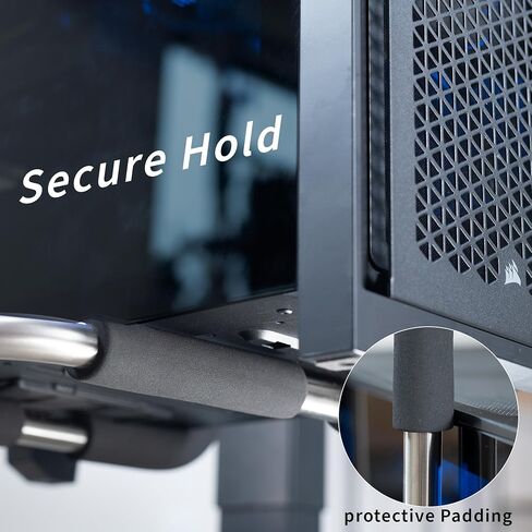 VIVO Heavy Duty Adjustable Under-Desk PC Mount, Computer CPU Holder, Supports up to 66 lbs, MOUNT-PC04A in Saudi Arabia