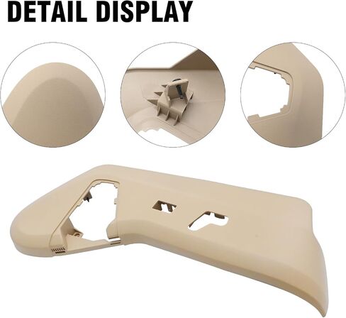 924-438 Front Left Driver Side Outer Power Seat Switch Panel Bezel 1UQ99LTUAB 1UQ99LTUAC Seat Track Shield Cover Trim Replacement for Dodge Grand Caravan 2011-2019 in Saudi Arabia