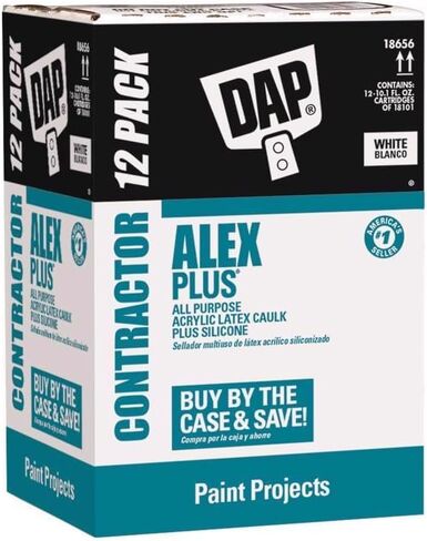 Alex Plus Caulk Contractor Pack White 10.1 FL.OZ in Saudi Arabia