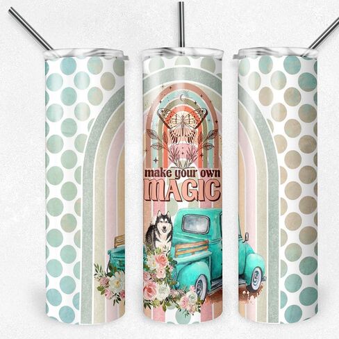 50 Pc. Ready-to-Press Sublimation for Tumblers - 20 oz Transfer Sheets Paper - 50 Sheet Variety Pack in Saudi Arabia