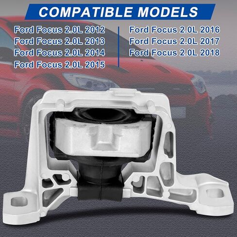 حامل محرك أمامي AV6Z6038A متوافق مع Ford Focus 2.0L 2012 2013 2014 2015 2016 2017 2018 (ناقل القابض المزدوج التلقائي)، استبدال # A5646 in Kuwait