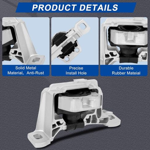 حامل محرك أمامي AV6Z6038A متوافق مع Ford Focus 2.0L 2012 2013 2014 2015 2016 2017 2018 (ناقل القابض المزدوج التلقائي)، استبدال # A5646 in Kuwait