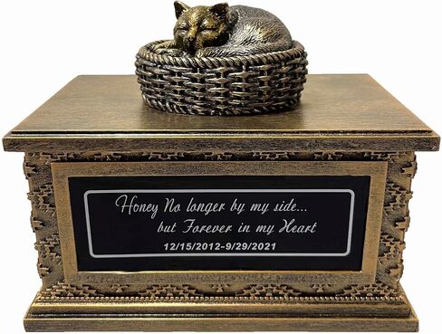 Urn for Ashes Memory Cremation Box Loss Keepsake Gift for Dog and Cat Memories Statue in Saudi Arabia