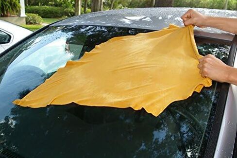 Natural Chamois L (3.5 sq ft.) Large Size by Ever New Automotive Premium New Zealand Sheepskin! for Auto, Boats, RV and Home! Amazing Renewable Resource! in Saudi Arabia