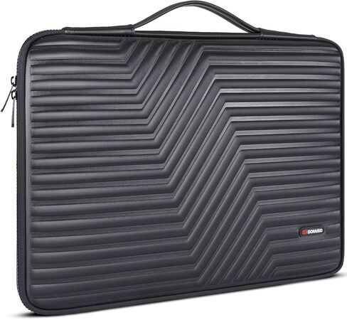 DOMISO 17 inch Laptop Sleeve with Handle Shockproof Waterproof EVA Protective Case for 17.3" Dell/MSI GS73VR Stealth Pro/IdeaPad 320 321/HP Envy 17/LG Gram 17"/ROG Strix GL702VS in Saudi Arabia