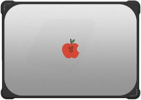 حافظة CASETiFY Bounce MacBook Pro مقاس 16 بوصة (2021/2023) [تصميم زاوية حماية مُحسّنة/فتحات تهوية/قبضة مضادة للانزلاق] - حافظة Apple MacBook من Tess Smith-Roberts - أسود شفاف in Kuwait