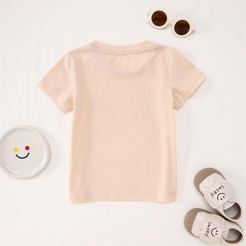 KEKEMI Birthday Boy Shirt Toddler Baby Boys Birthday Party T-Shirt Birthday Dude Letter Print Tee Tops Birthday Shirt Gift in Kuwait