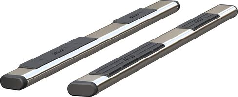 ARIES S2891 91-Inch Oval Polished Stainless Steel Nerf Bars, Brackets Sold Separately in Saudi Arabia