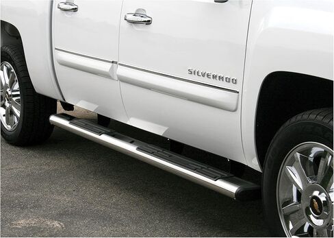 ARIES S2891 91-Inch Oval Polished Stainless Steel Nerf Bars, Brackets Sold Separately in Saudi Arabia