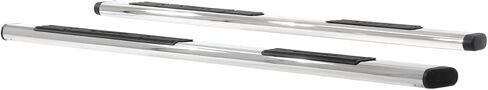 ARIES S2891 91-Inch Oval Polished Stainless Steel Nerf Bars, Brackets Sold Separately in Saudi Arabia