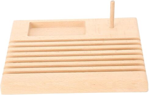 Fdit Wooden Quilting Ruler Rack DIY Spool Holder Rack Storage Organizer Sewing Tool for Knitting and Crafts DIY Sewing in Saudi Arabia