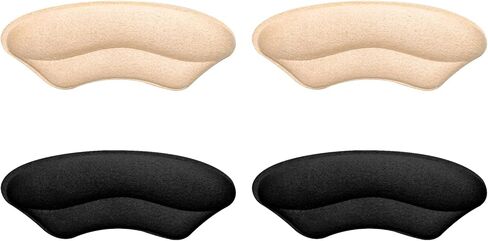 بطانات للكعب، واقيات للتجاعيد، زوجان من وسائد الوقاية من البثور، من جلد الغزال، أحذية كبيرة جدًا، مقابض حشو، نعال داخلية عالية، بطانة حماية للظهر، ملحقات للنساء والرجال (متعددة الألوان) in Kuwait