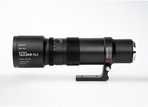 TTArtisan 500 مم F6.3 عدسة بؤرية يدوية بإطار كامل بزاوية عريضة تليفوتوغرافي لكاميرات Nikon F-Mount D6، D5، Df، D850، D810A، D810، D780، D750، D610، إلخ in Kuwait