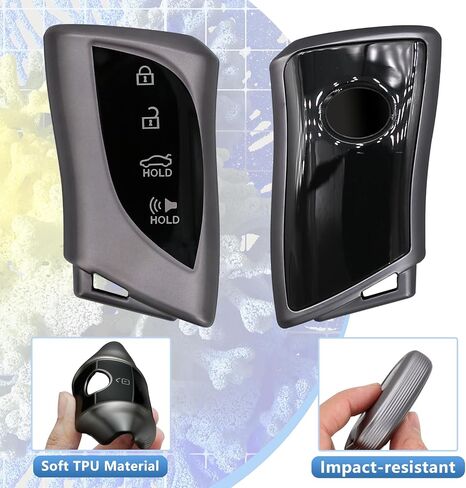 Key Fob Shell Cover Case, Compatible with BMW 1 2 3 4 5 6 7 Series X3 X4 M2 M3 M4 M5 M6 F12 F20 F21 F22 F25 F30 F31 GT3 Z4 4-Button in Saudi Arabia