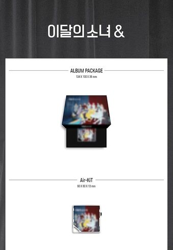 MONTHLY GIRL LOONA & 4th Mini Album Kihno Kit إصدار Air-Kit+1p عنوان وبطاقة ائتمان +1p بطاقة بريدية +26p PhotoCard +Message PhotoCard مجموعة + تتبع Kpop مختوم in Saudi Arabia