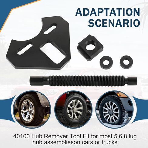 مجموعة أدوات لوحة إزالة المحور المجمد RALBDX 40100 متوافقة مع معظم مجموعات محور العروة 5 6 8 الموجودة على الشاحنات أو السيارات in Kuwait