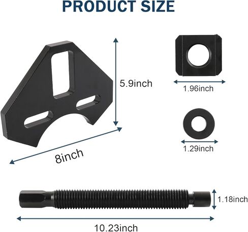 مجموعة أدوات لوحة إزالة المحور المجمد RALBDX 40100 متوافقة مع معظم مجموعات محور العروة 5 6 8 الموجودة على الشاحنات أو السيارات in Kuwait