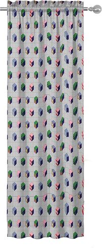 Jay Franco Minecraft Genda Iso Animals 63" inch Drapes - Beautiful Room Décor & Easy Set Up, Bedding Features Creeper & TNT - Curtains Include 2 Tiebacks, 4 Piece Set (Official Minecraft Product) in Saudi Arabia