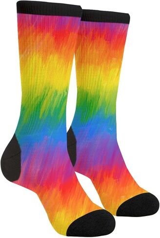 Casual Unisex Novelty Fun Crew Socks Fashion Comfortable Men And Women Crazy Dress Socks in Saudi Arabia