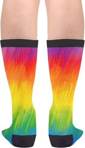 Casual Unisex Novelty Fun Crew Socks Fashion Comfortable Men And Women Crazy Dress Socks in Saudi Arabia
