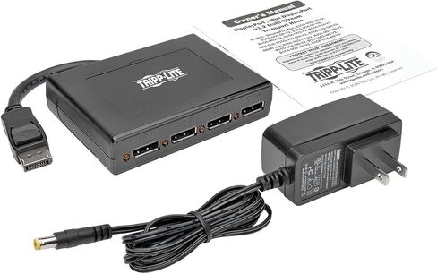 Tripp Lite 2-Port DisplayPort Multi-Stream Transport (MST) Hub, DP 1.2, 4K x 2K UHD (B156-002-V2) in Saudi Arabia