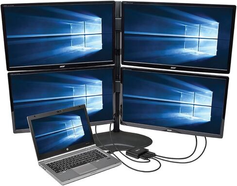 Tripp Lite 2-Port DisplayPort Multi-Stream Transport (MST) Hub, DP 1.2, 4K x 2K UHD (B156-002-V2) in Saudi Arabia