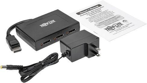 Tripp Lite 2-Port DisplayPort Multi-Stream Transport (MST) Hub, DP 1.2, 4K x 2K UHD (B156-002-V2) in Saudi Arabia