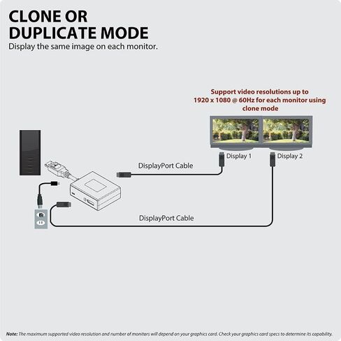 جهاز تريب لايت مزود بمنفذين DisplayPort Multi-Stream Transport (MST)، DP 1.2، 4K x 2K UHD (B156-002-V2) in Saudi Arabia