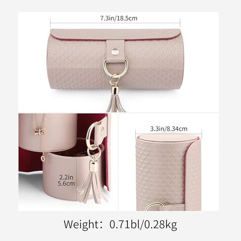 صينية مجوهرات فلاندو ميلر (5 في 1 - رمادي) + علبة مجوهرات صغيرة فياجيو (رمادي) in Kuwait