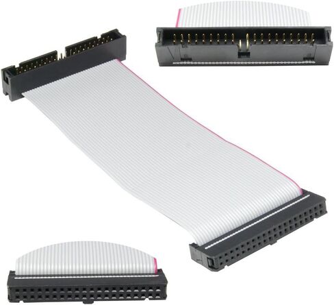 كابل تمديد RIITOP IDE ذكر إلى أنثى 40PIN IDE شريط سلك لـ 3.5 بوصة PATA HDD 15 سم (6 بوصة، 2 حزمة) in Kuwait
