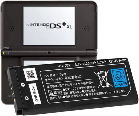 بطارية UTL-003، بطارية بديلة لبطارية مشغل الألعاب Nintendo DSi XL، DSi LL، UTL-001، C UTL-A-BP، DS XL، UTL-003 (ليست لجهاز Nintendo DSi NDSi DS Lite) in Kuwait