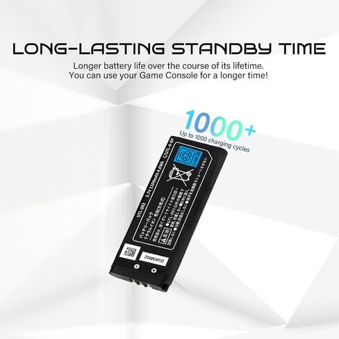 بطارية UTL-003، بطارية بديلة لبطارية مشغل الألعاب Nintendo DSi XL، DSi LL، UTL-001، C UTL-A-BP، DS XL، UTL-003 (ليست لجهاز Nintendo DSi NDSi DS Lite) in Kuwait