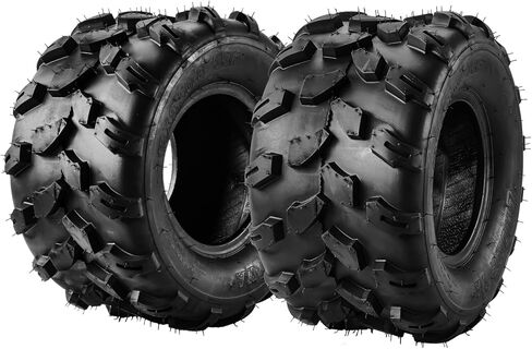 إطار KYX 18x9.5-8 ATV - 4 PR، مناسب للتضاريس الوعرة، نمط Z-124، بدون أنبوب، مجموعة من 2 in Kuwait