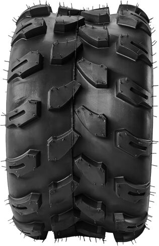 إطار KYX 18x9.5-8 ATV - 4 PR، مناسب للتضاريس الوعرة، نمط Z-124، بدون أنبوب، مجموعة من 2 in Kuwait