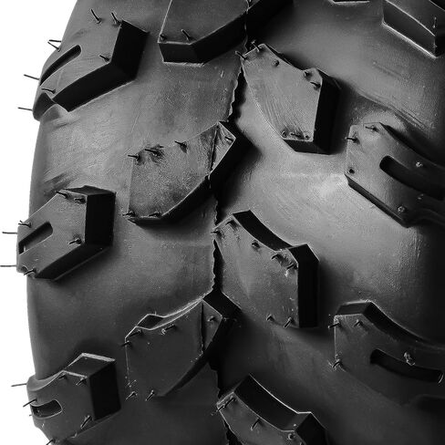 إطار KYX 18x9.5-8 ATV - 4 PR، مناسب للتضاريس الوعرة، نمط Z-124، بدون أنبوب، مجموعة من 2 in Kuwait