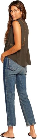 Current/Elliott Women's The Solace Sleeveless Blouse in Kuwait