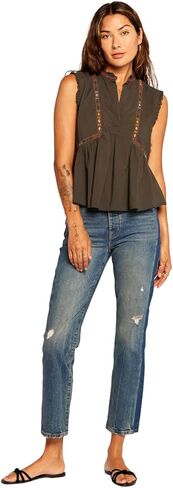 Current/Elliott Women's The Solace Sleeveless Blouse in Kuwait