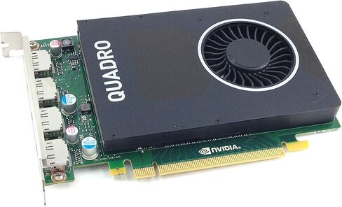بطاقة رسومات فيديو Nvidia Quadro M2000 W2TP6 سعة 4 جيجابايت GDDR5 PCIe ذات 4 منافذ من Dell in Saudi Arabia