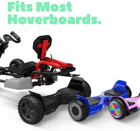 مجموعة HYPER GOGO Drift GoKart - مرفق لوح طائر، سيارة سباق بدواسة خارجية للأطفال والكبار in Kuwait