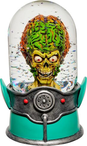 Spirit Halloween Mars Attacks Martian Snow Globe | Officially Licensed | Halloween Décor | Indoor Decor in Saudi Arabia