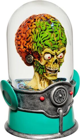 Spirit Halloween Mars Attacks Martian Snow Globe | Officially Licensed | Halloween Décor | Indoor Decor in Saudi Arabia