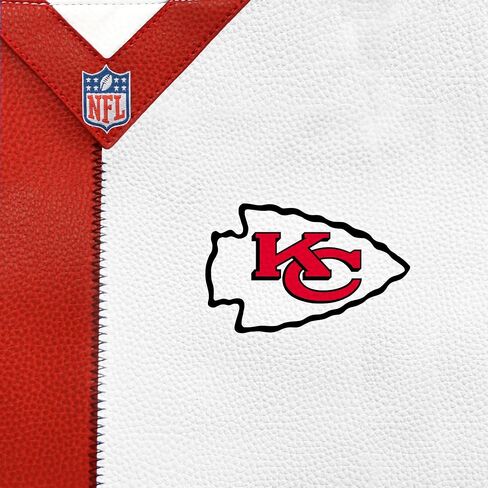 Littlearth للجنسين - الكبار NFL Kansas City Chiefs Pebble Split Hobo Bag، لون الفريق، مقاس واحد in Saudi Arabia