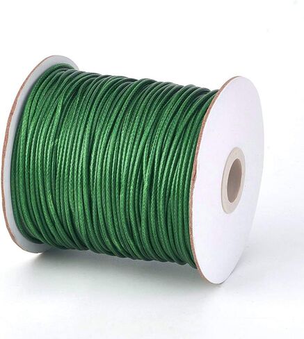 Craftdady 175 Yards 0.5mm Waxed Polyester Beading Cord String for Braided Macrame Bracelet Jewelry Making (Burlywood) in Saudi Arabia