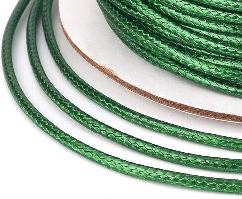 Craftdady 175 Yards 0.5mm Waxed Polyester Beading Cord String for Braided Macrame Bracelet Jewelry Making (Burlywood) in Saudi Arabia