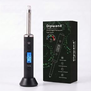 Real-time Temperature Reading Device, Digital thermocouple Thermometer Kits - Black Version in Kuwait