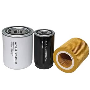 Filter Kit (077043014177 Air/Oil Separator + 077099417200 Oil Filter + 077030125000 Air Filter) Fits for Kaishan Air Compressor, Replacement Part in Kuwait
