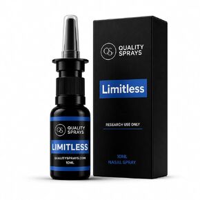 Quality Sprays Limitless Nasal Spray – Advanced Selank Semax Blend 280mcg Per Spray – Promotes Mental Energy, Supports Focus, Memory & Cognitive Enhancement – Premium Metered Bottle, 70 Doses (10mL) in Kuwait
