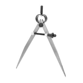 6 Inch Spring Divider Caliper with Quenched Legs – Precision Measuring Tool for Woodworking and Metalworking, Carbon Steel Construction in Kuwait